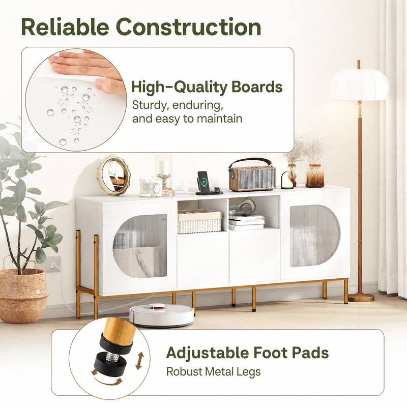 Reliable Construction

High-Quality Boards
Sturdy, enduring, and easy to maintain

Adjustable Foot Pads
Robust Metal Legs