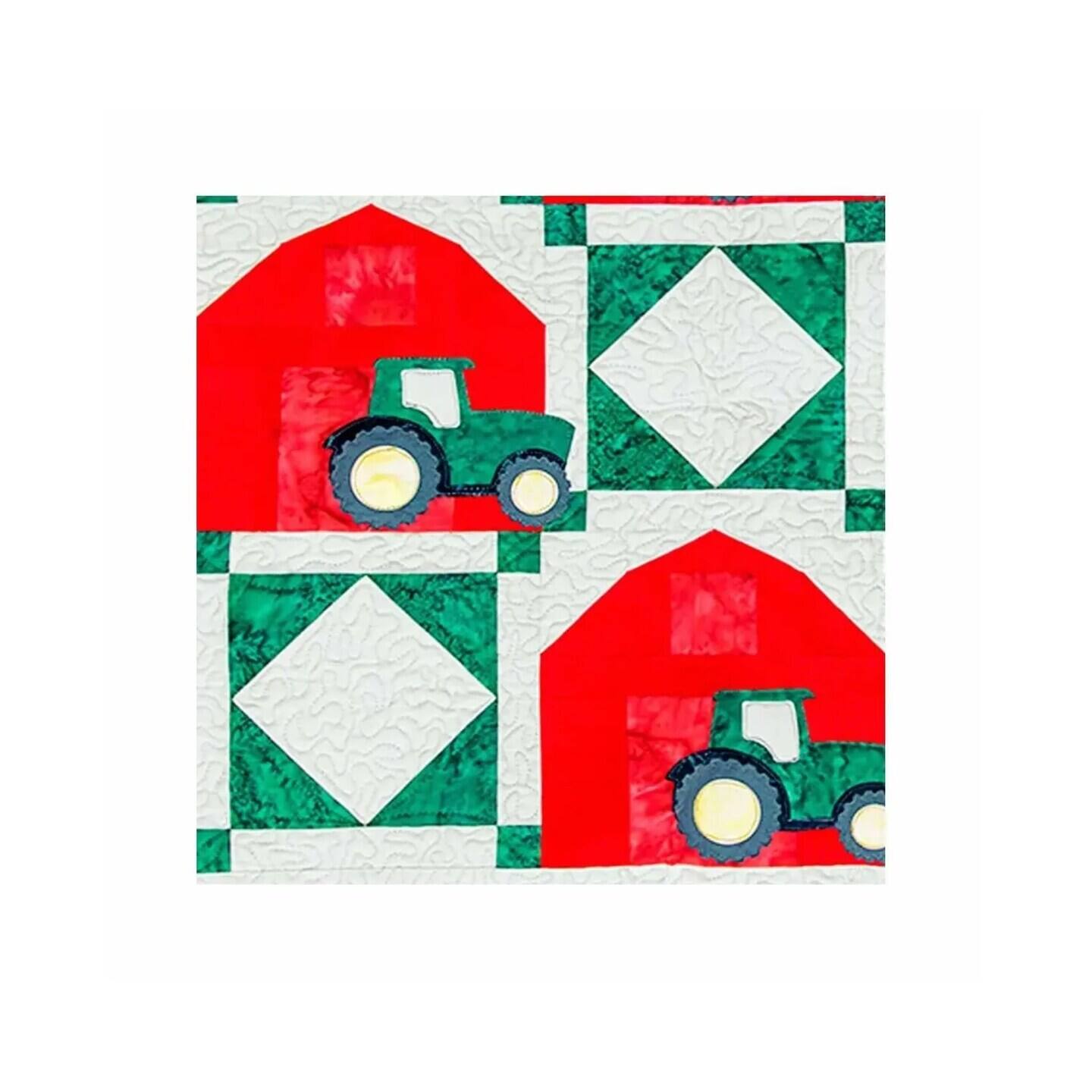 Angle. AccuQuilt - GO! Tractor Die - Multicolor.
