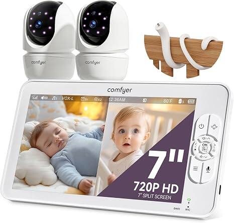 comfyer  
VOX-L  
comfyer  
comfyer  
12:36 AM  
80°F  
7"  
720P HD  
7 SPLIT SCREEN  
OK  
2431 MIC