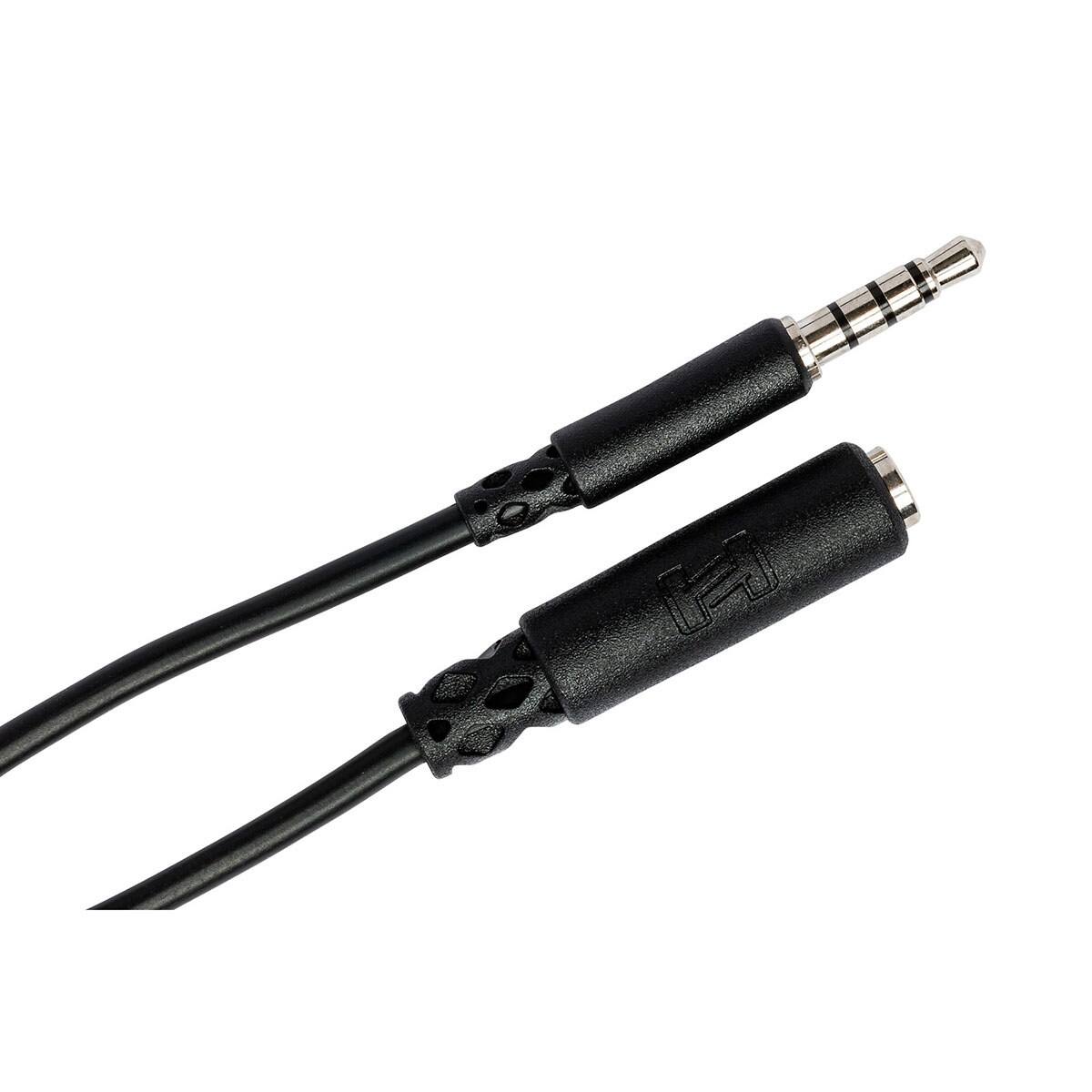 Alt View 3. Hosa Technology - Hosa Technology 3.5mm TRRS to Slim 3.5mm TRRS Slim Headphone Adaptor.