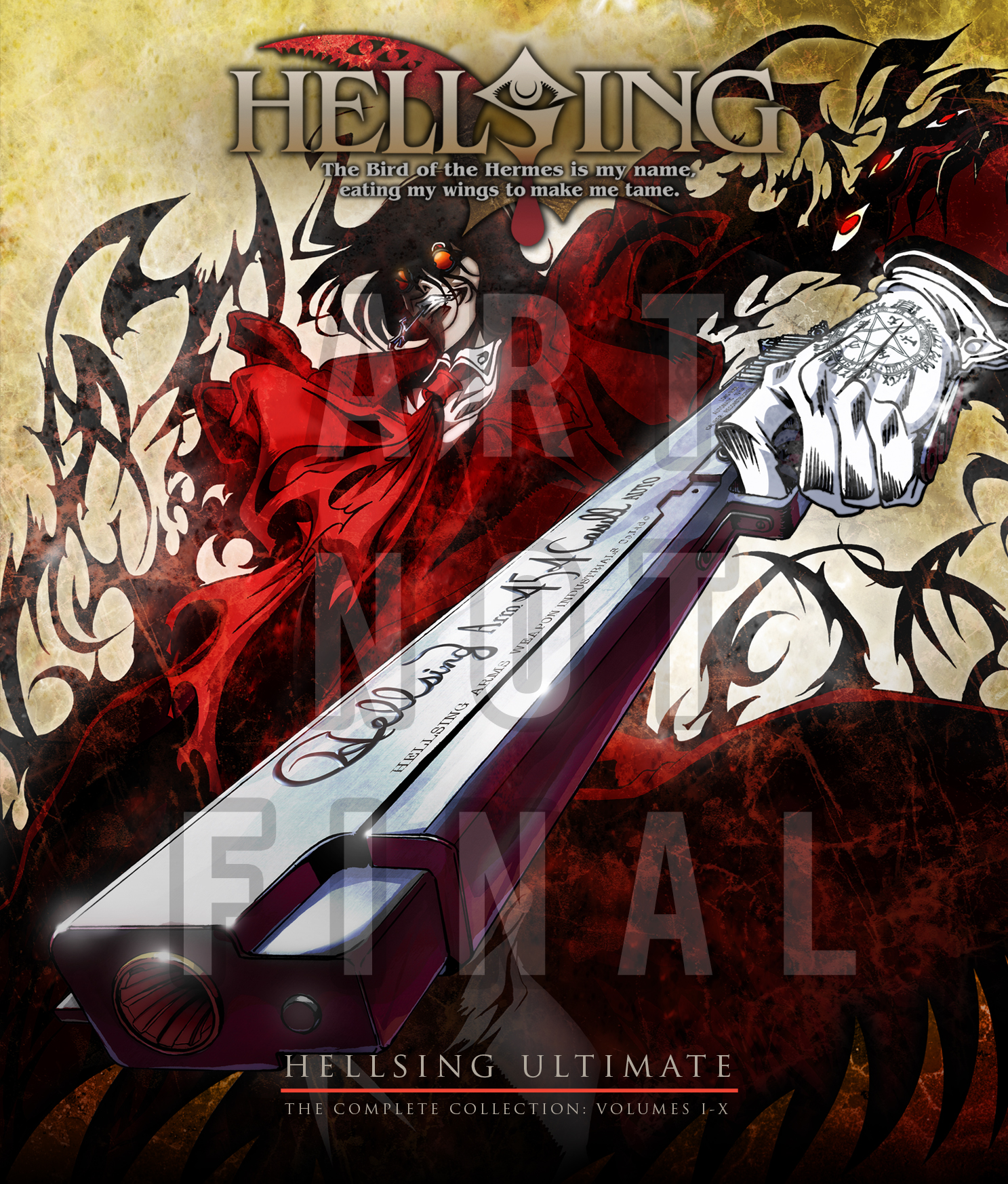 Hellsing Ultimate: The Complete Collection Volumes I-X [Blu-ray