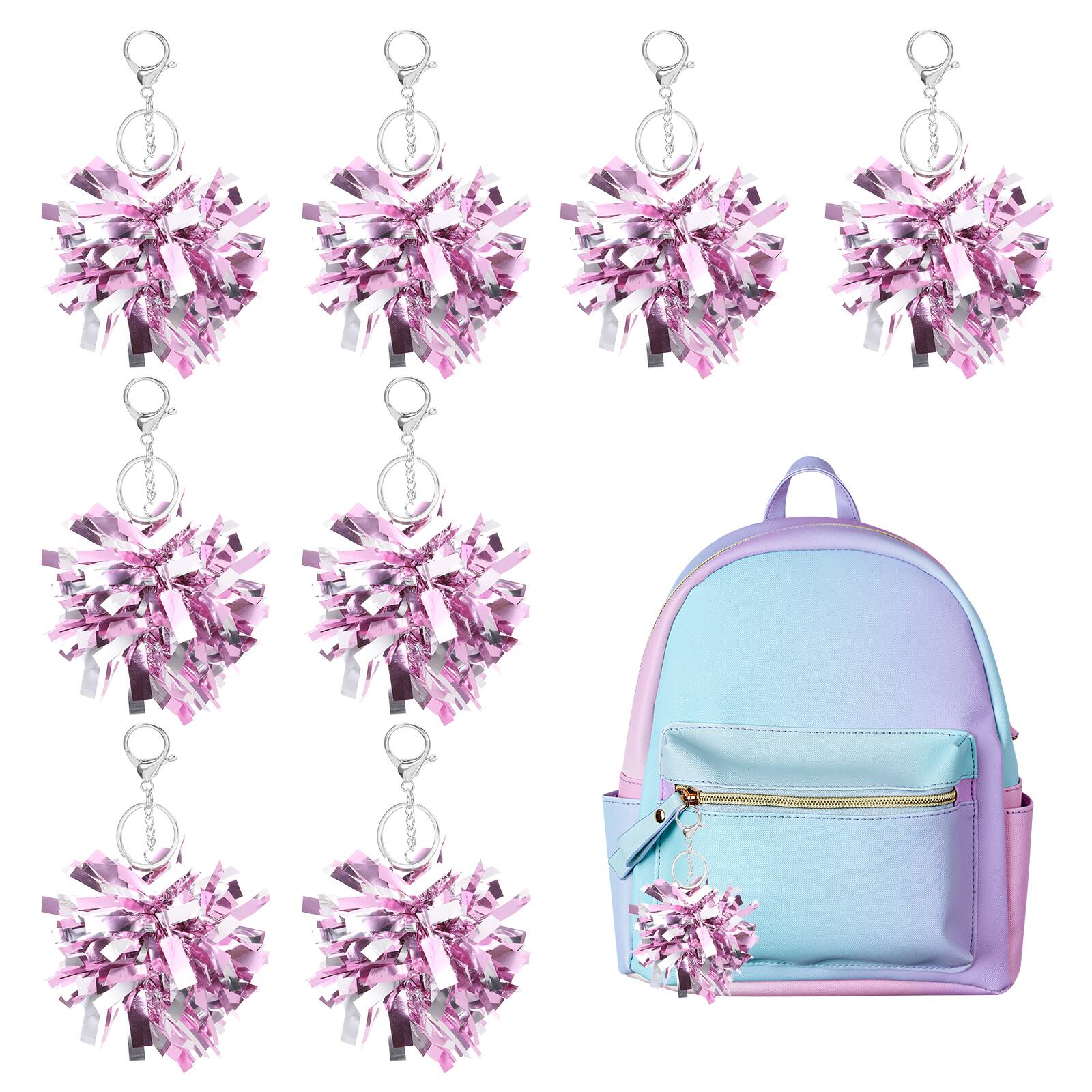 Pink/Silver Tone