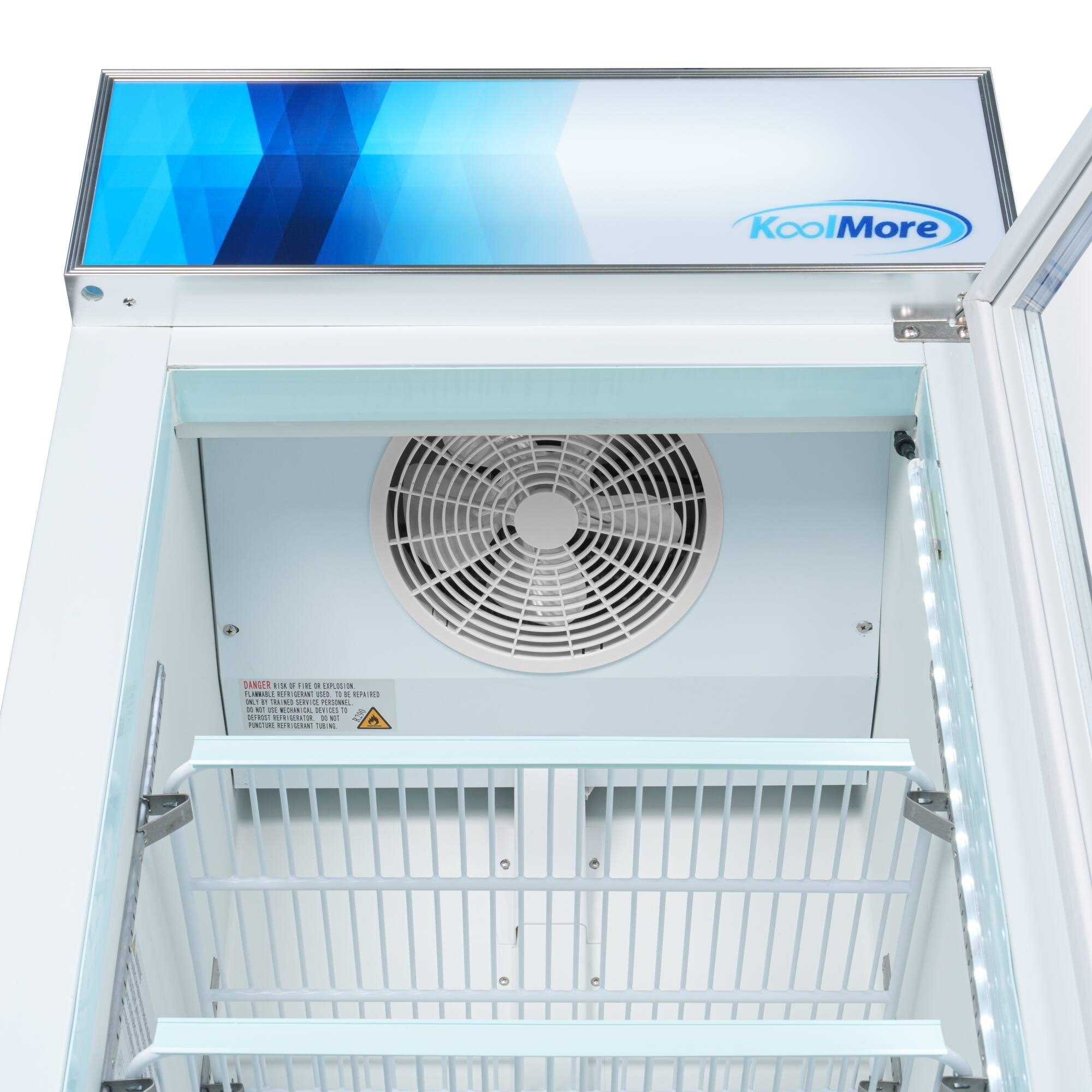 REGAL JU13 AG 27㎝ Koolmore 27 in. 1 Door Commercial Display Merchandiser