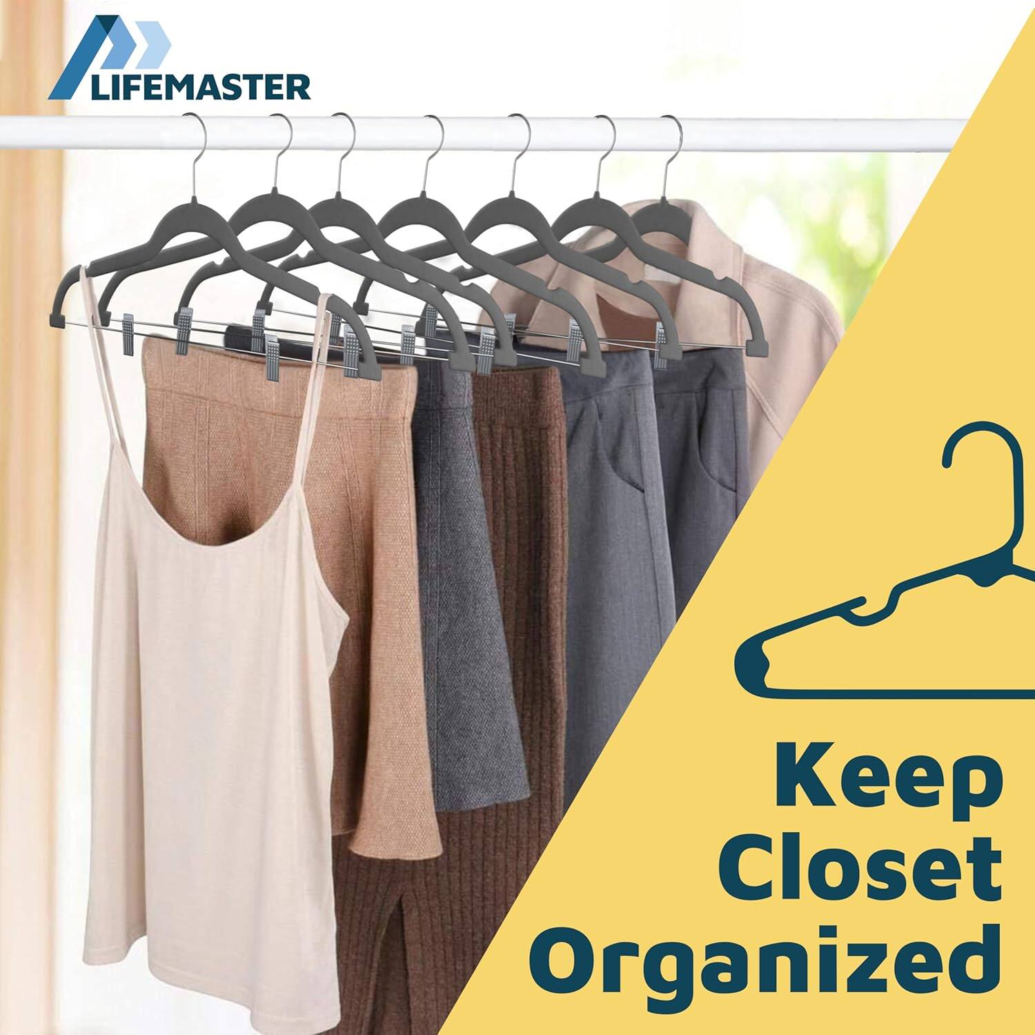 A LIFEMASTER Keep Closet Organized