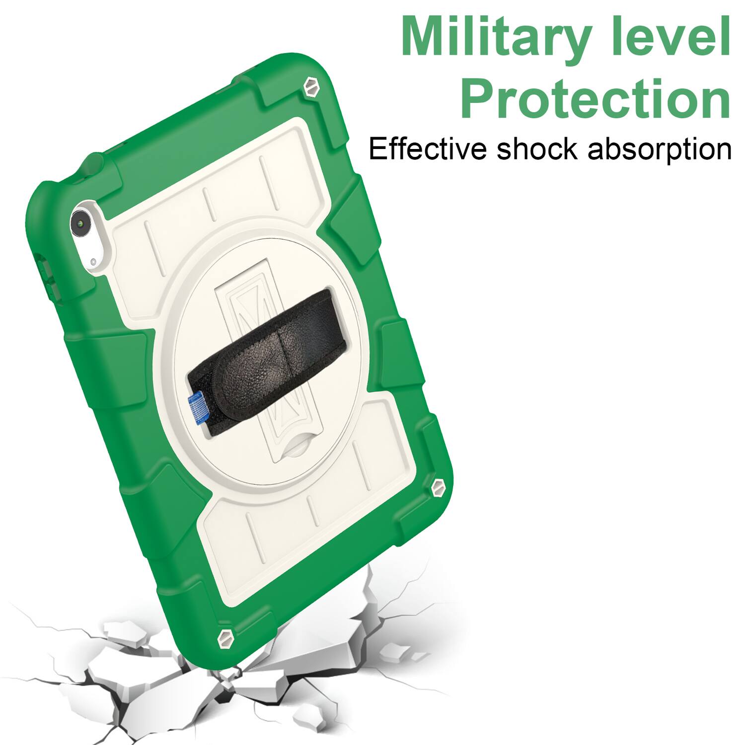 Military level Protection  
Effective shock absorption