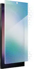 Front. ZAGG - ZAGG Screen Protector FIT Samsung Galaxy S23 Ultra Fusion XTR2 eco curve Clear - (ZAG200310863-V) - Clear.