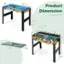 Product Dimension:

1. 23" x 41.5"
2. 31.5" x 41.5"
3. 47.5" x 41.5"
4. 35" x 41.5"
5. 38" x 19.5"
6. 35.5" x 41.5"