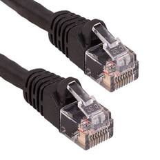 Front. Sanoxy - SANOXY 75ft Cat6 550 MHz UTP Snagless Ethernet Network Patch Cable, Black - Black.