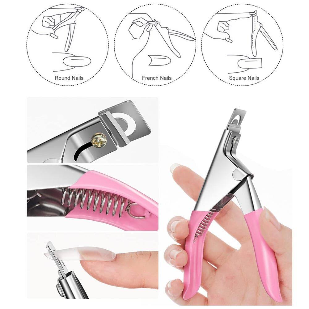 Round Nails  
French Nails  
Square Nails