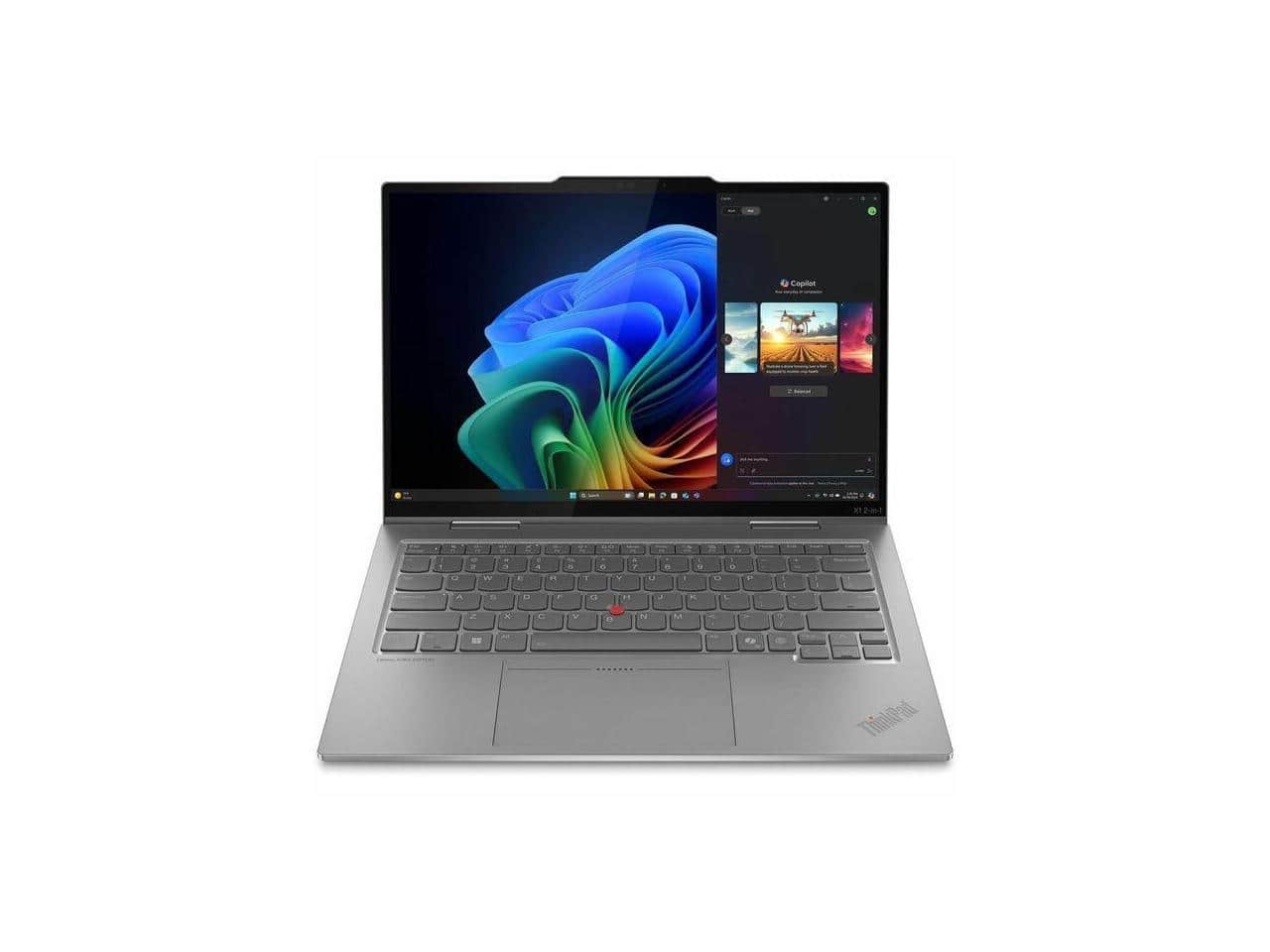 Lenovo - Thinkpad X1 Gen 10 21NU0034US 14" Touchscreen Convertible Copilot+ PC 2 in 1 Notebook - WUXGA - 60 Hz - Intel - Gray