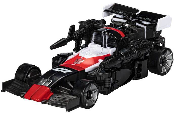 Alt View 4. Transformers - Crasher Deluxe Class | Transformers Legacy | Velocitron Speedia 500 Collection.