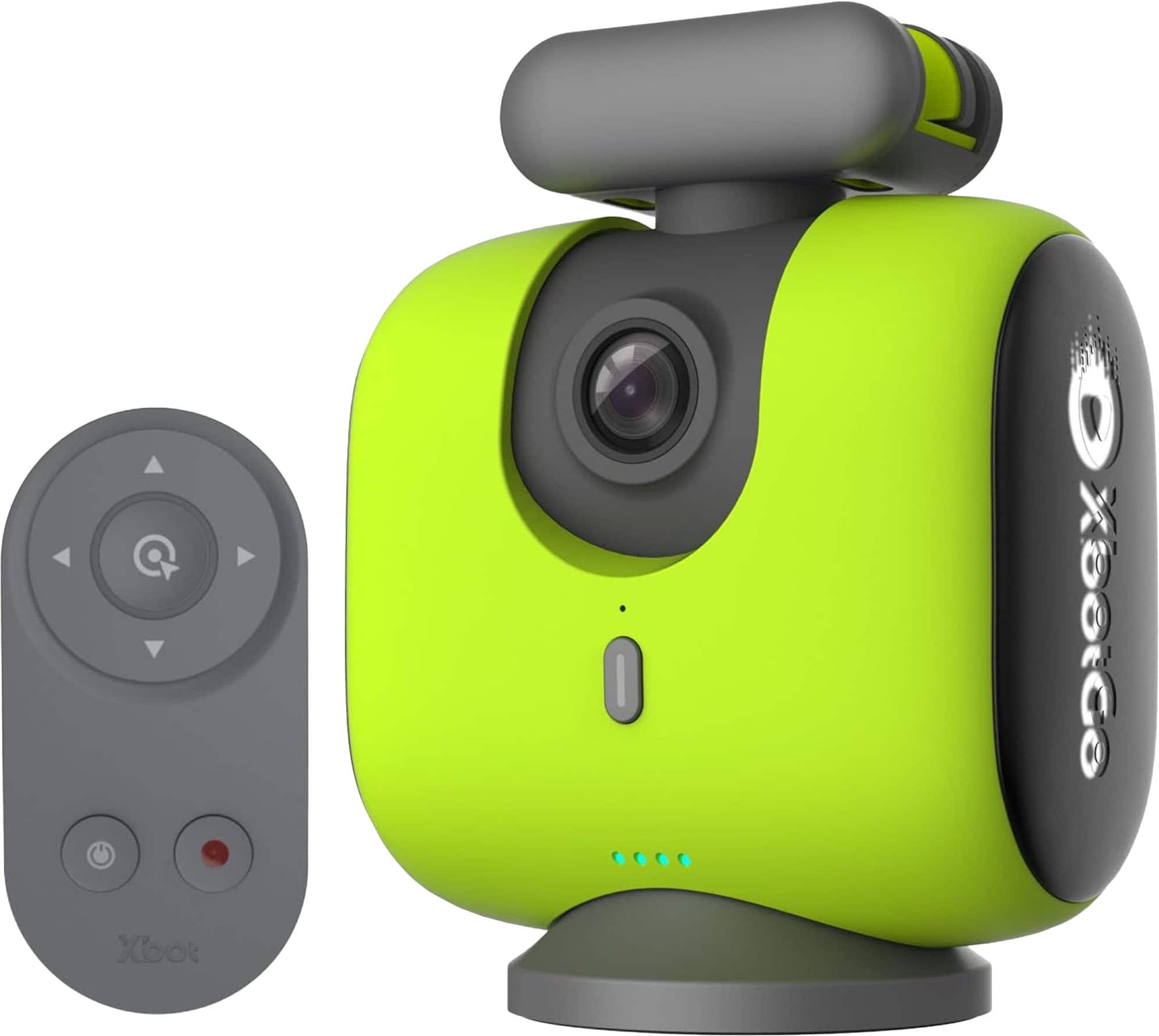 XbotGo - Chameleon 4K 60FPS, Soccer and Basketball Tracking AI Action Camera for Team Sports and Live Streaming - Lemon Green
