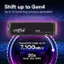 Shift up to Gen4: Up to 2X faster than previous generation crucial by Micron P310 PCle Gen4 NVMe T 2280 M.2 SSD Sequential reads up to 7,100MB/s 20x faster than SATA.