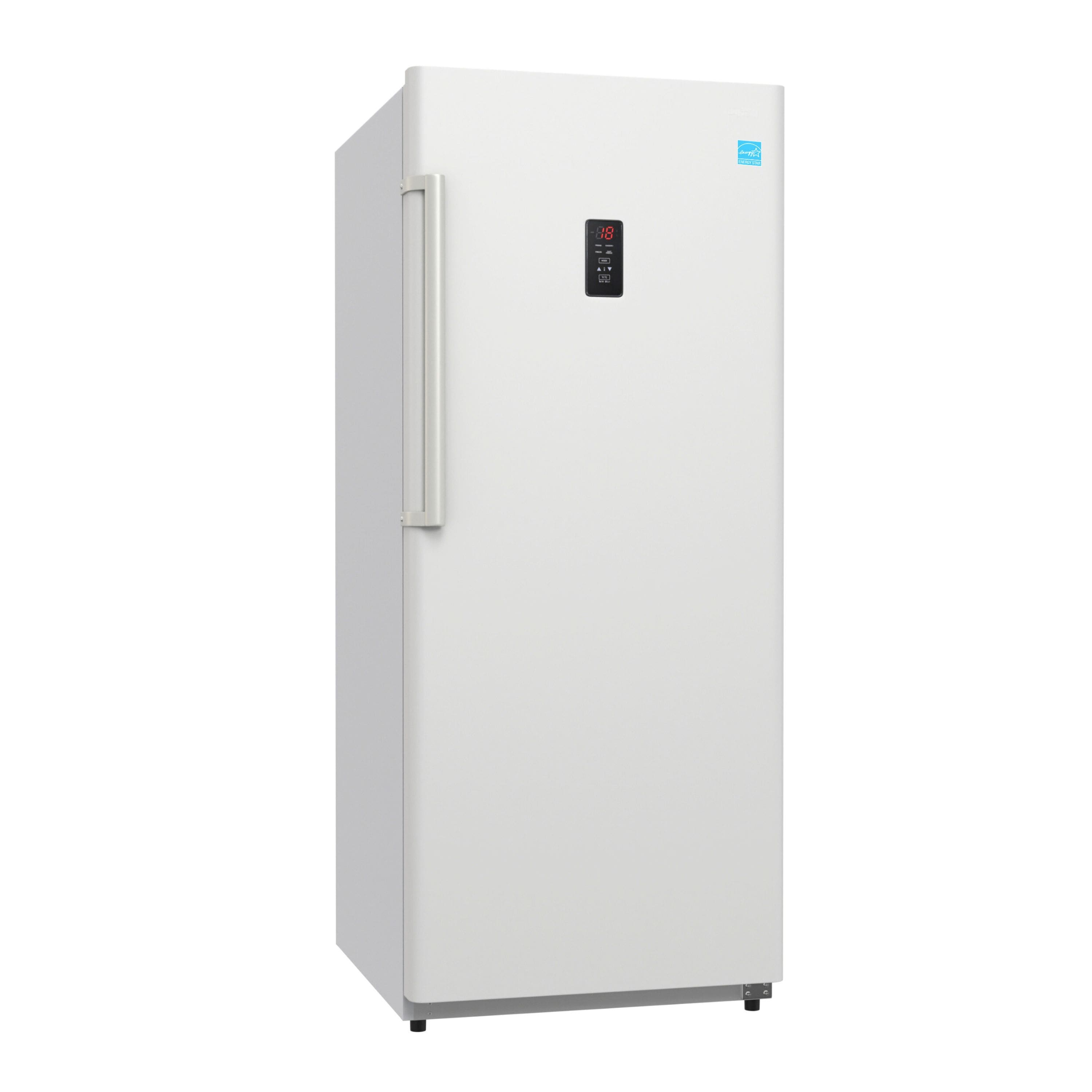 Front. Conserv - Conserv 17cf Garage Ready Upright Freezer CONVERTIBLE Refrigerator 28" Energy Star 110V Reversible - White.