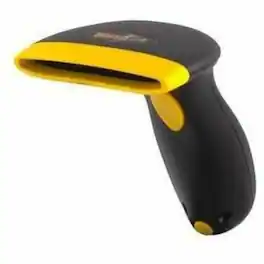 Wasp - WCS3900 CCD Barcode Scanner (USB) - Cable Connectivity - 45 scan/s - 1" Scan Distance - 1D - LED - Imager, CCD - Linear - Black