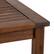 Alt View 15. Walker Edison - 3-Piece Cypress Acacia Wood Patio Dining Set - Dark Brown.
