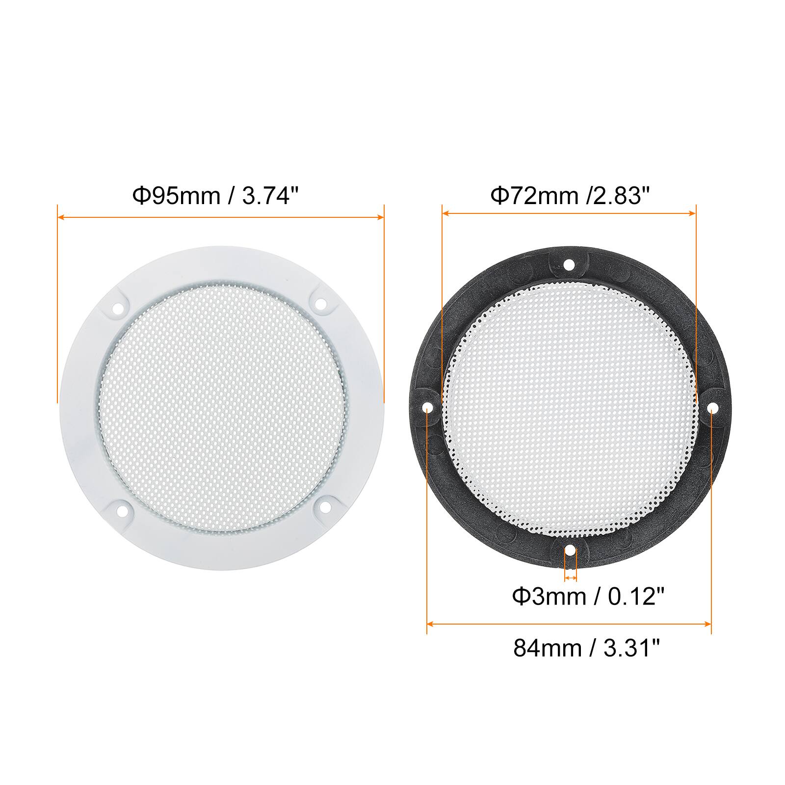 95mm / 3.74"  
72mm / 2.83"  
3mm / 0.12"  
84mm / 3.31"