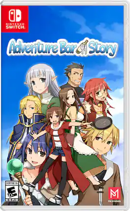 NINTENDO SWITCH. Adventure Bar Story. EVERYONE 10+ E 10+ ESRB. PM STUDIOS. - E10+ (Everyone 10+)