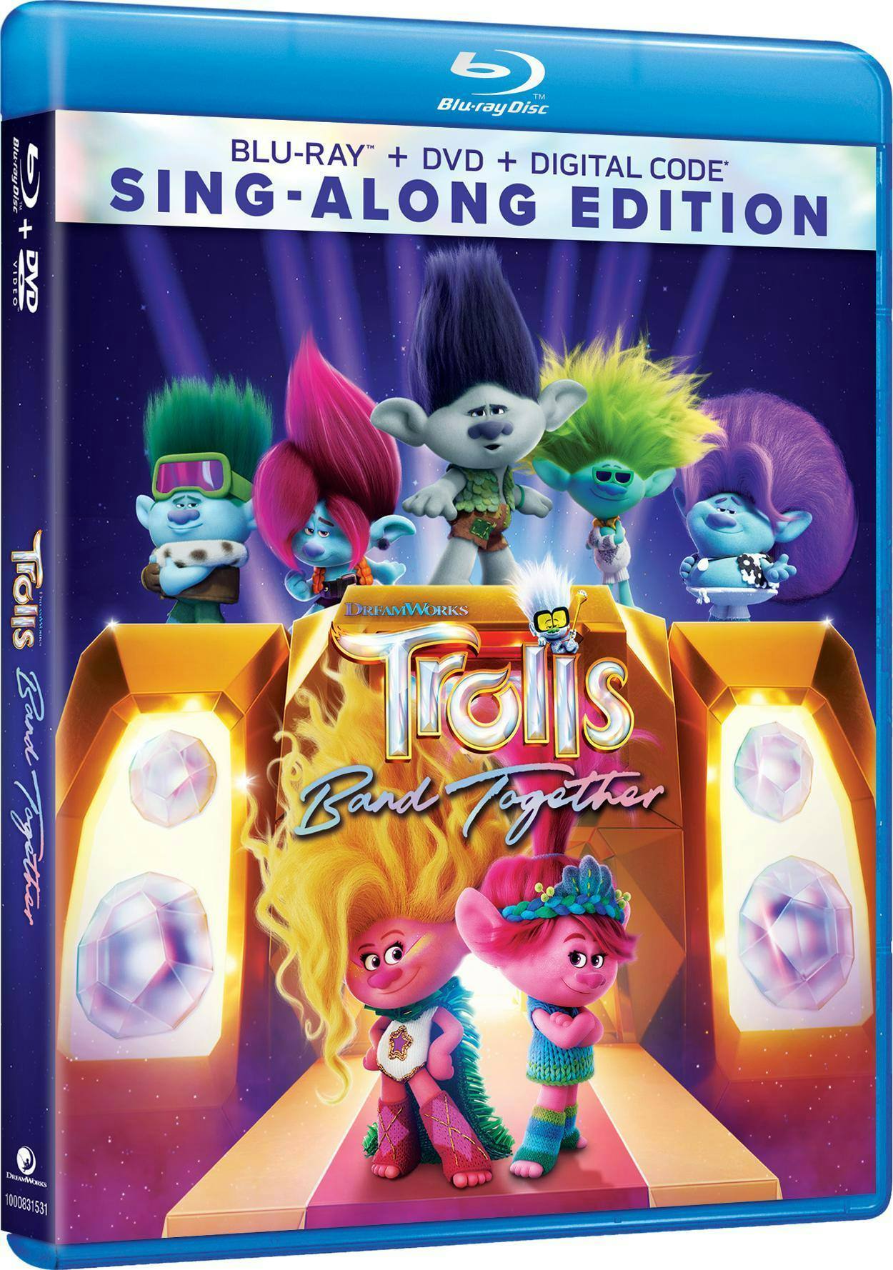Angle. Trolls Band Together (with DVD) [Blu-ray].