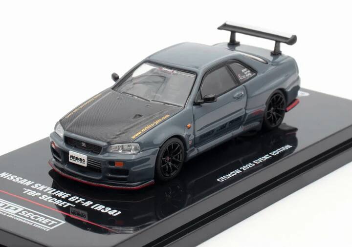 MRWRO NISSAN "TOP SKYLINE GT-R P SECRET" [R34] vCY EVINGO ENGINEERING SECRET SERVICE mrhiro- EDITION EVENT 2025 GTSHOW