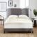 Front. Molecule - CopperWELL 3 Inch Cooling Gel Infused Memory Foam Mattress Topper Twin - White.