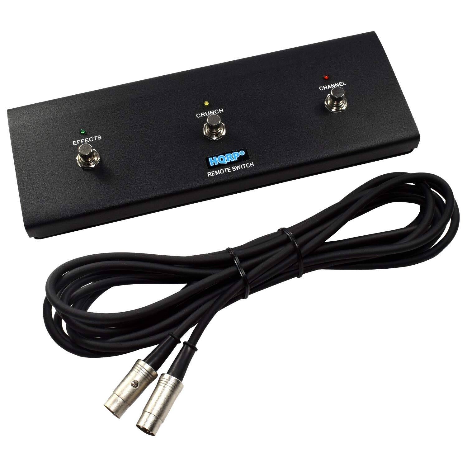 HQRP - 3-Button Guitar Amp Footswitch 7-Pin DIN Replacement for Peavey 03582650 6505+ Head price history on PriceWatchPro