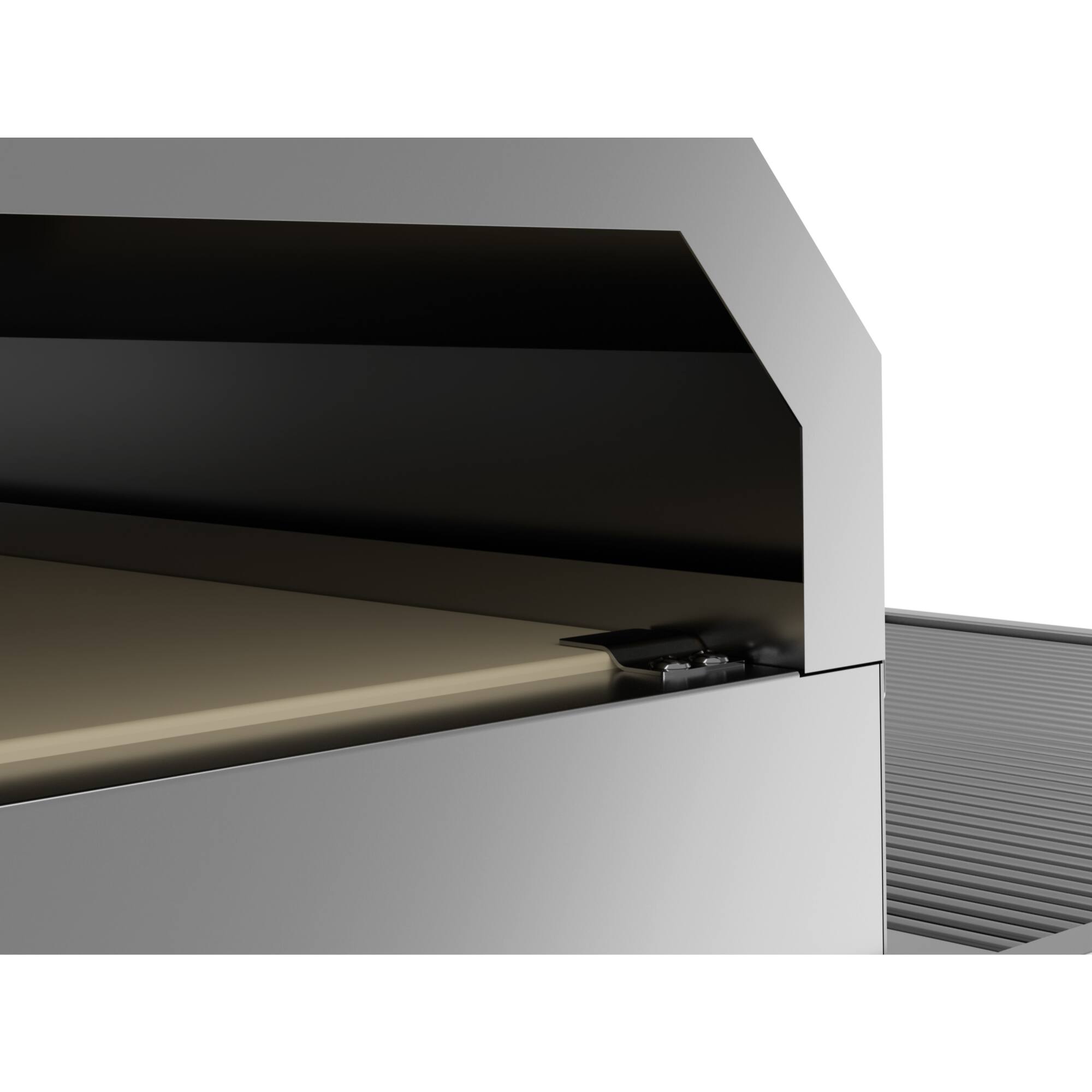 Alt View 4. Koolmore - 60 in. 8-Burner Commercial Outdoor Propane Gas Grill with 30 in. Pizza Oven in Stainless-Steel, ETL Listed (CGKIT6-P30) - Stainless Steel.