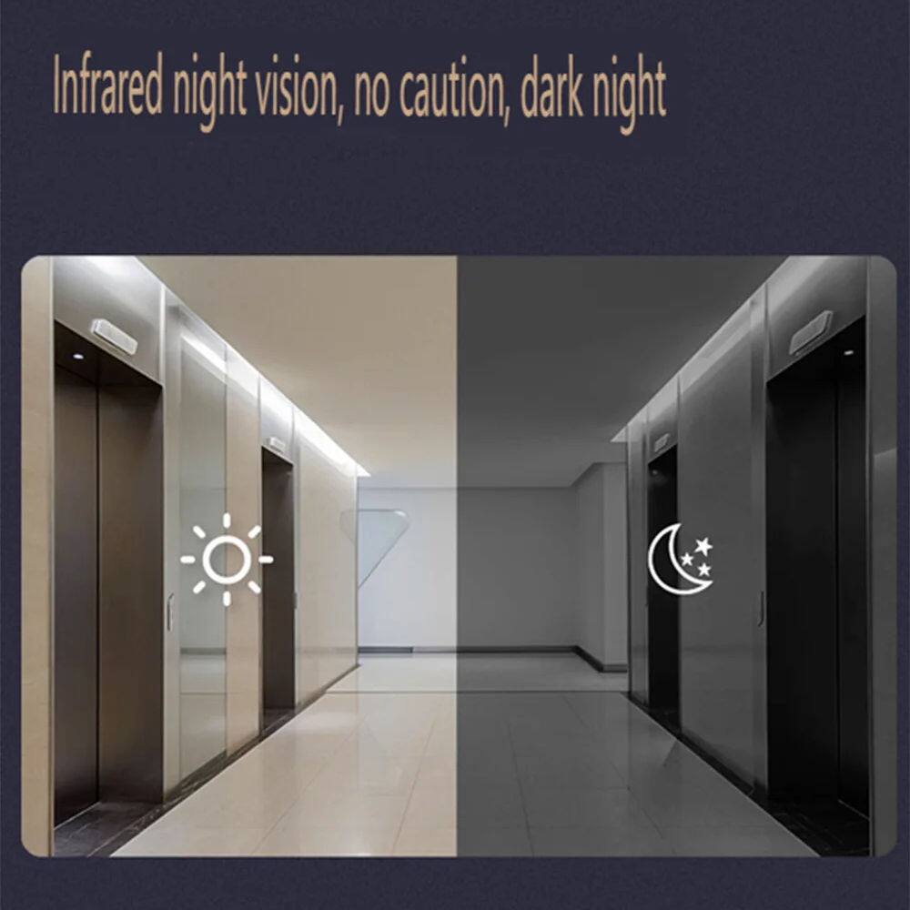 Infrared night vision, no caution, dark night