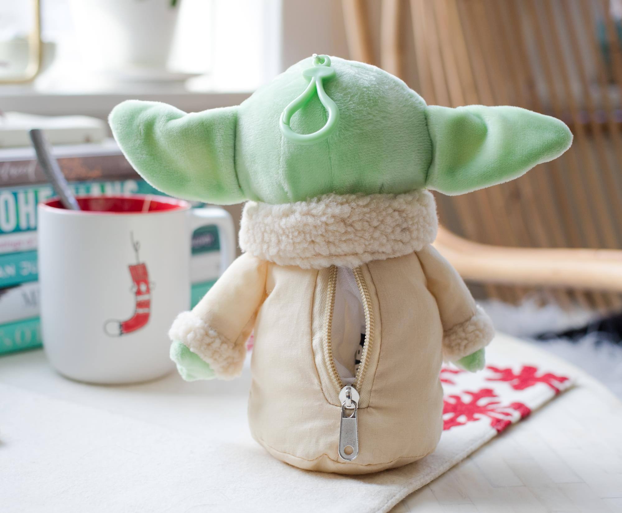 Alt View 2. LoungeFly - Star Wars: The Mandalorian The Child Plush Toy with Pocket | 8 Inches - Green.