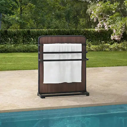 Front. SUNJOY - Sunjoy Poolside Stenton Drying Rack.