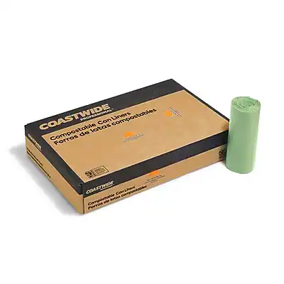 COASTWIDE
Compostable Can Liners
Forros de latas compostables
COASTWIDE
Compostable Can Liners
Forros de latas compostables