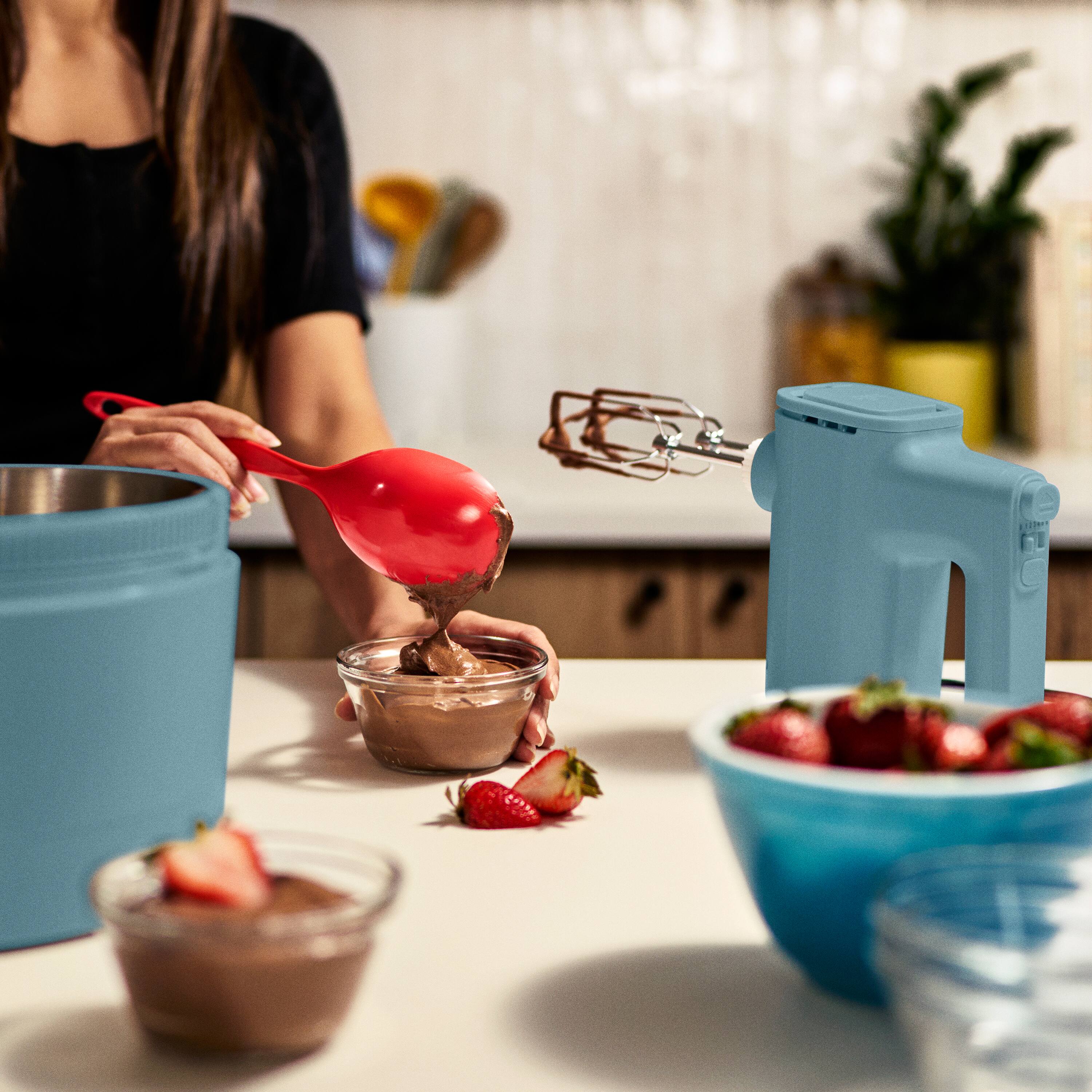 Alt View 8. Bella - 3.5-qt. Hand & Stand Mixer - Surf.
