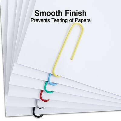 Smooth Finish  
Prevents Tearing of Papers