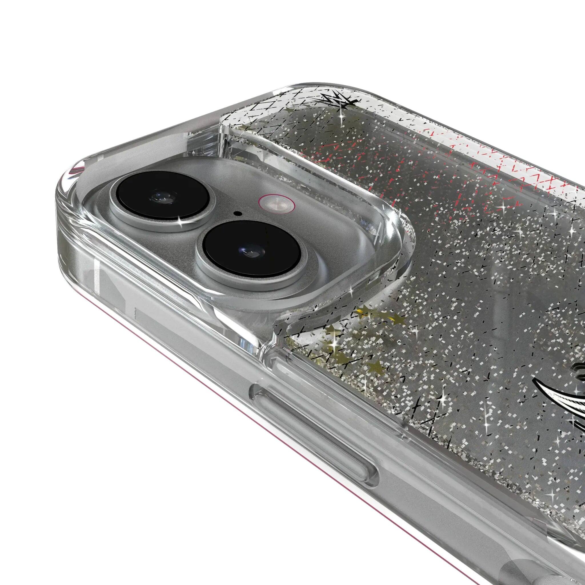 Left. Keyscaper - WWE Steel Glitter Phone Case - Apple iPhone 13 Pro - Brock Lesnar.
