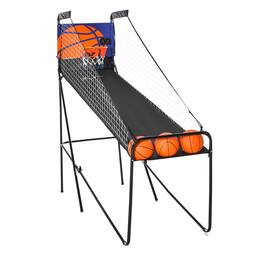 Soozier - Basketball Hoop Arcade Game with Electronic Score Board for 1 to 2 Players - Black