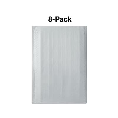 Alt View 1. Staples - 10.5"W x 15"L Peel & Seal Bubble Mailer, #5, 8/Pack - White.
