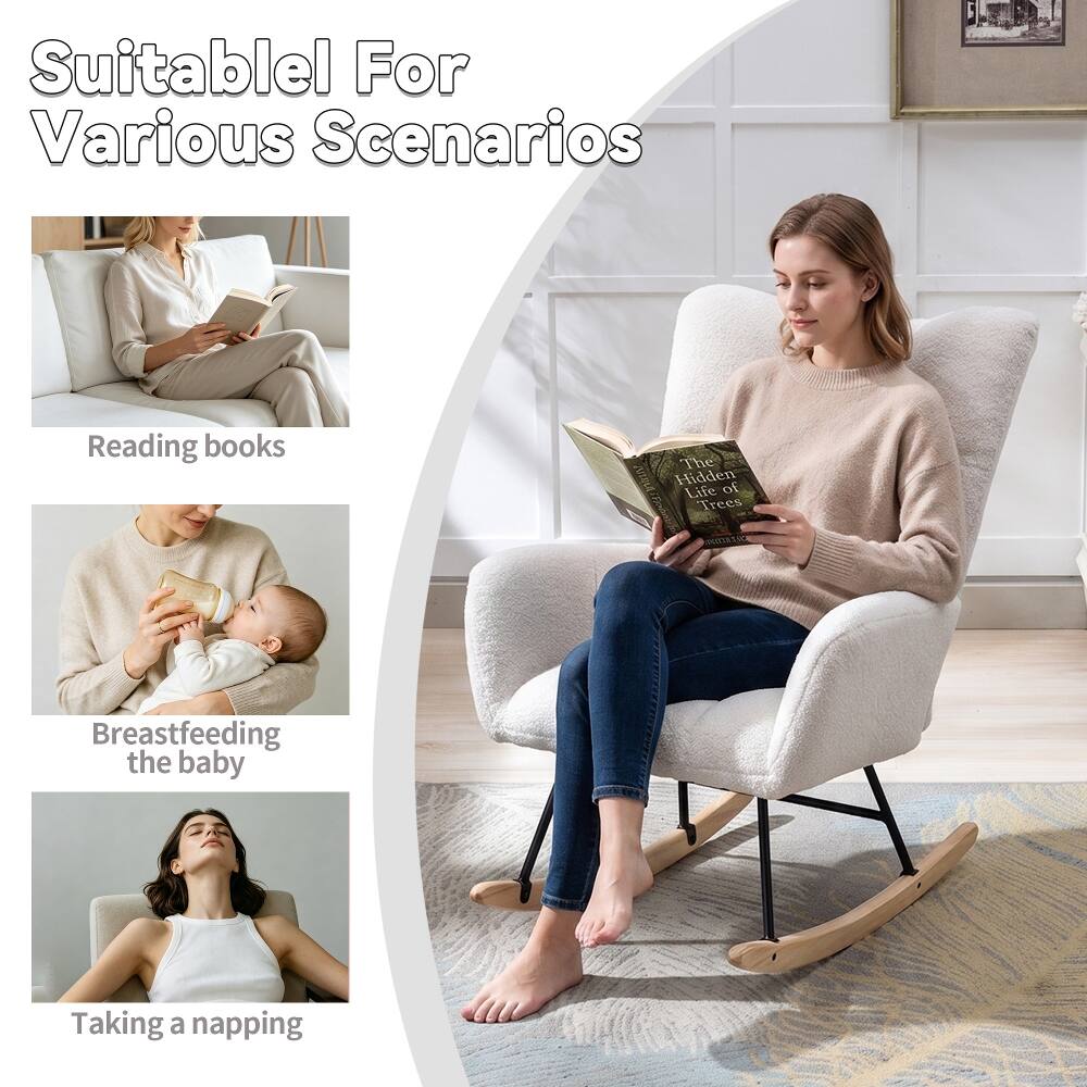 Suitable For Various Scenarios  
Reading books  
The Hidden Life of Trees  
Breastfeeding the baby  
Taking a napping