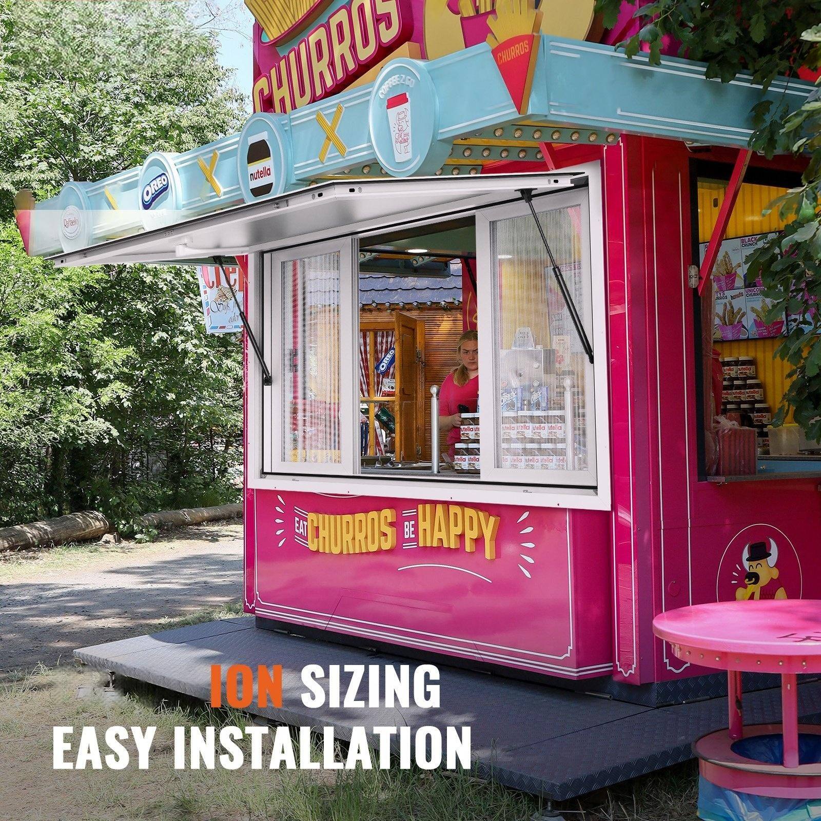 EAT CHURROS BE HAPPY  
ION SIZING  
EASY INSTALLATION