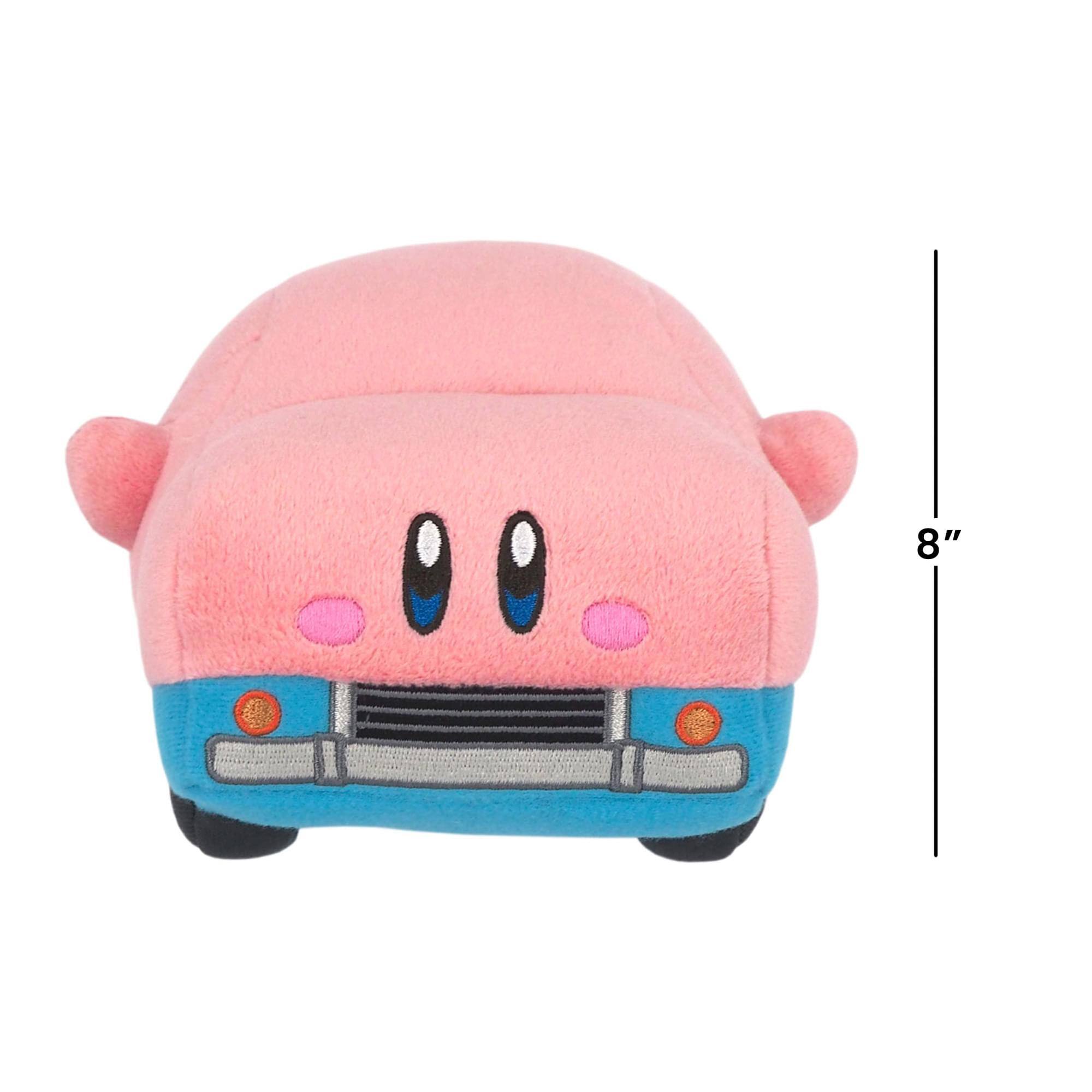 Alt View 4. Little Buddy - Kirby Car Mouth 8 Inch Collector Plush - Pink.