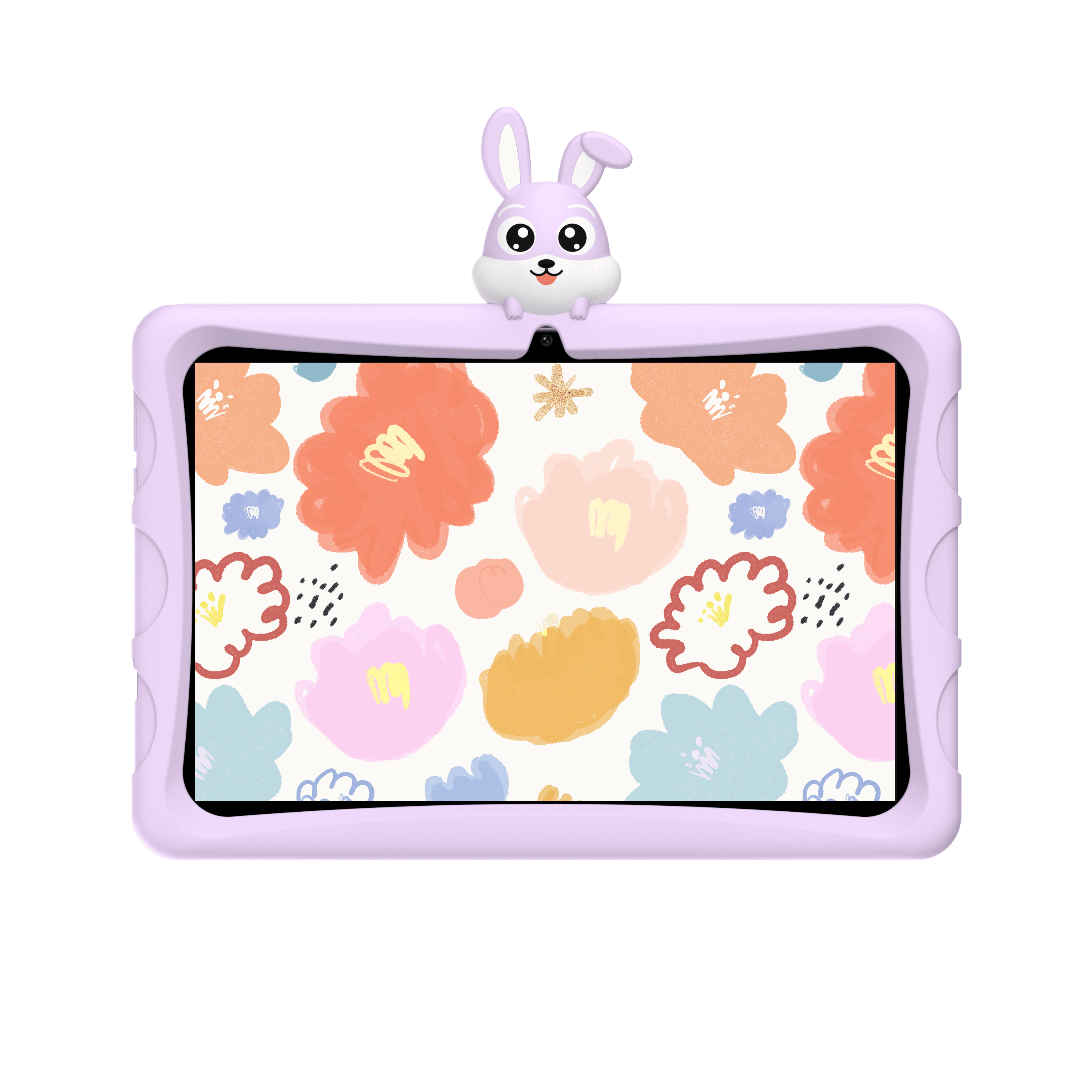 Doogee - U9 Android 13 Kids Tablet, 10 Inch, 3GB RAM +64GB ROM,1280 * 800 IPS HD Screen, 5060mAh battery, TÜV Low - Macaron Purple