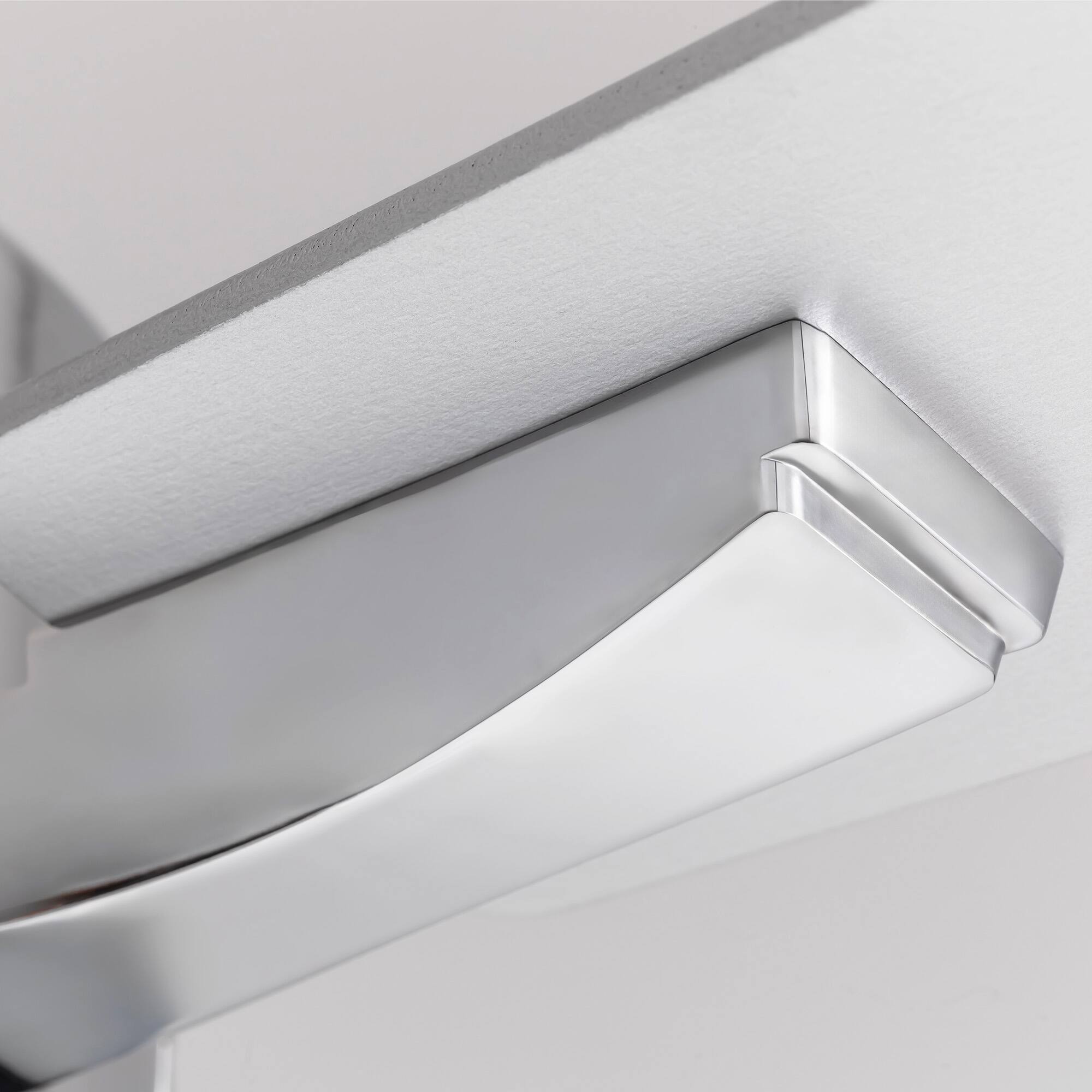 Alt View 9. Siljoy - 52" Modern Low Profile Ceiling Fan with Light and APP/Remote, DC Reversible Motor, Dimmable LED for Bedroom/Living Room - Chrome.