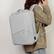 Alt View 11. SaharaCase - Water Resistant Backpack with USB Charging port and fits up to 17.3" laptop - Storm Gray.