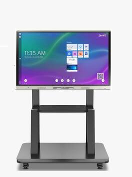 Smart Tech - Mobile Floor Stand for Smart Board SBID-MX286 - Black