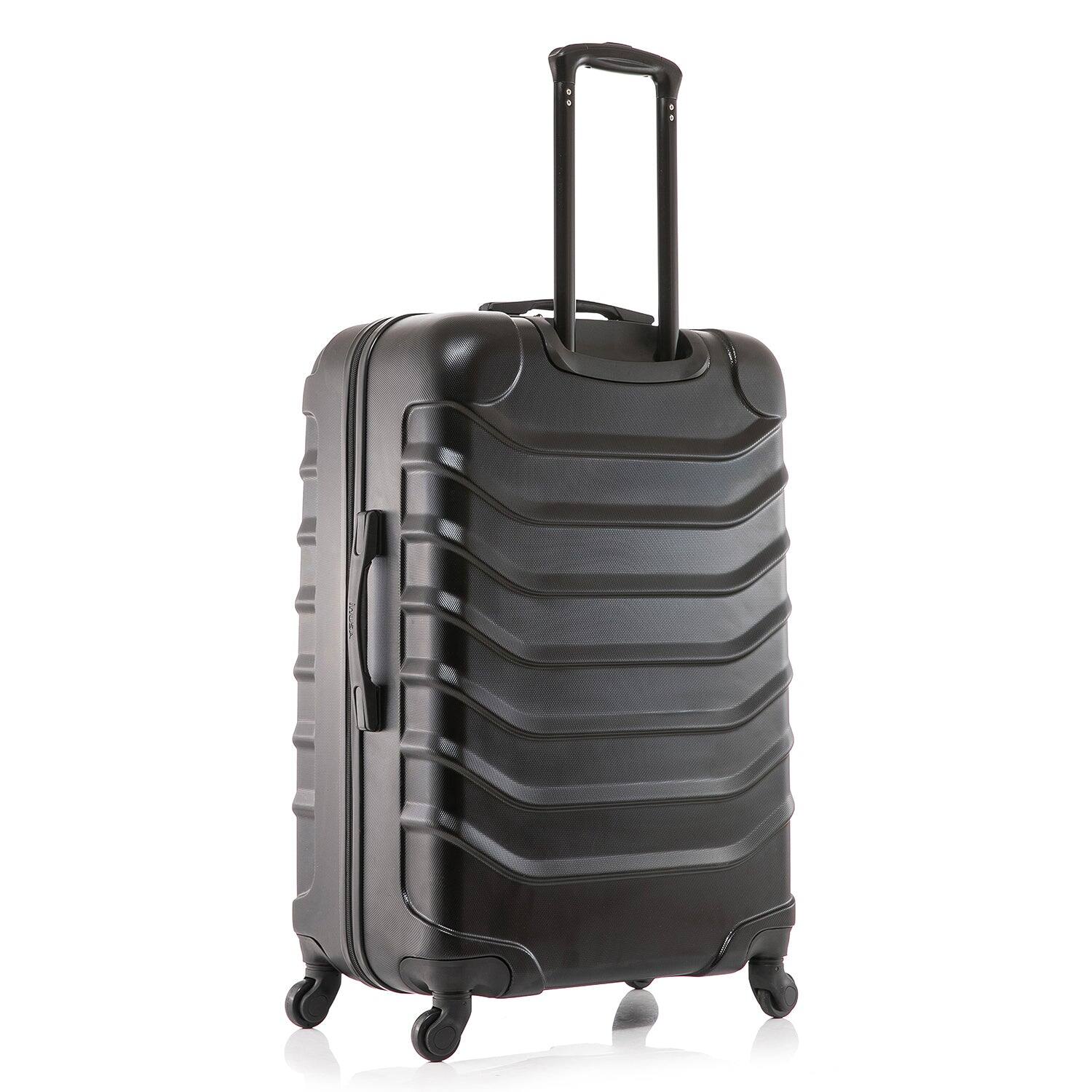 Alt View 1. InUSA - Endurance Lightweight Hardside Spinner Luggage 28" - Black.