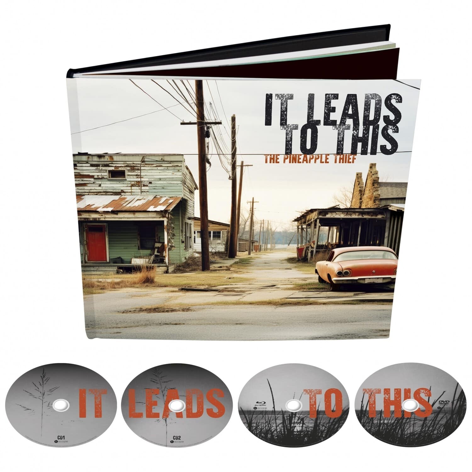 Pineapple Thief - It Leads To This - Deluxe Edition 2CD, Bluray, DVD & 52pg Book - COMPACT DISCS