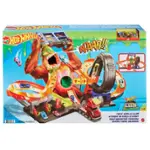 Hot Wheels City Toxic Gorilla Slam Playset & 1:64 Scale deals Toy Car with Lights & So