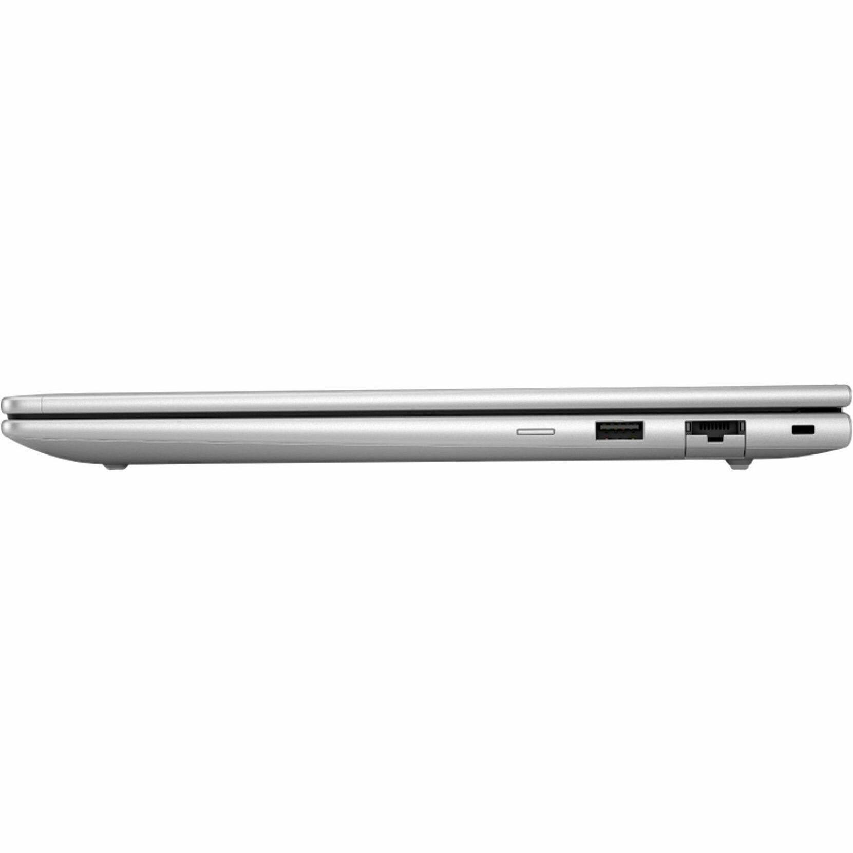 Alt View 8. HP - HP EliteBook 6 G1i 14" - Intel Core Ultra 7 - 16 GB - 512 GB SSD - Windows 11 Pro - Wi-Fi 7 C2EP7UT#ABA - Pike Silver Aluminum.