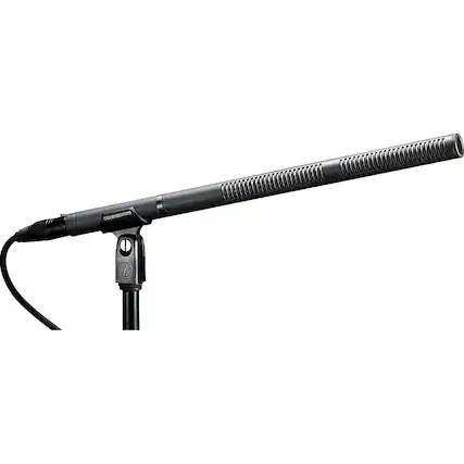 Front. Audio-Technica - Shotgun Condenser Microphone AT8035.