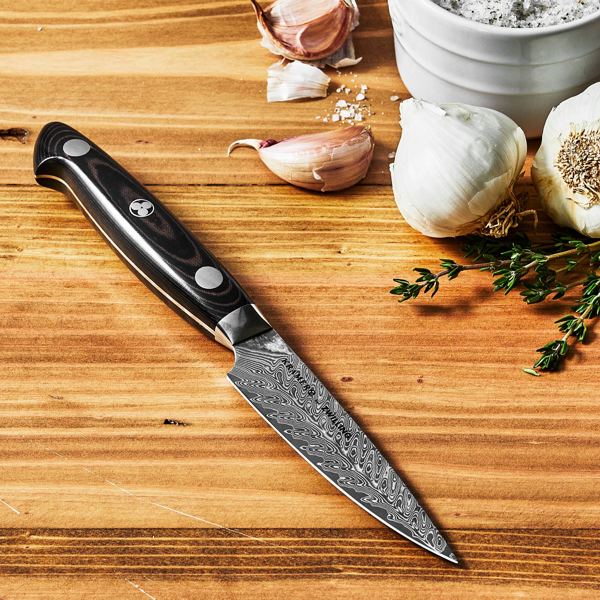 Alt View 1. ZWILLING - KRAMER by ZWILLING EUROLINE Damascus Collection 3.5-inch Paring Knife - Stainless Steel.