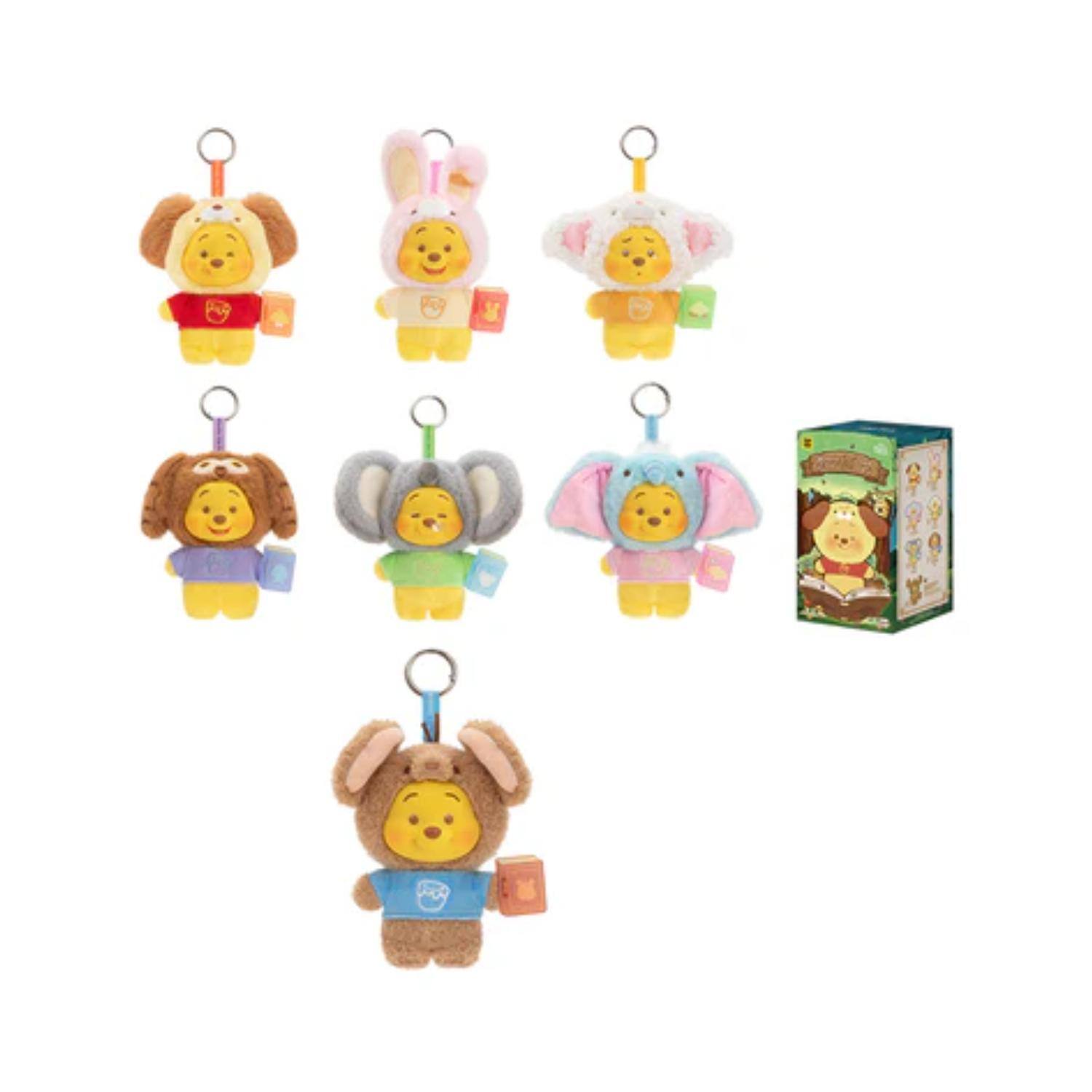 Angle. TopToy - TopToy Winnie the Pooh Fairy Tale Story Series Plush Keychain Blind Box.